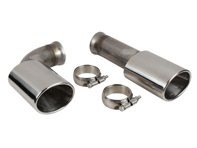 Exhaust Tail pipe kit 993 LOOK. Porsche 964 - 92.245S, 92245S, 1620701910 - 92.245S, 1620701910