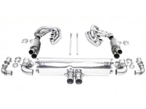 Sistema di scarico sportivo CARGRAPHIC GT Backdate con set collettore ID42 GT, senza riscaldamento, look GT3. Porsche 964 Carrera 2/4/RS - 96411104504, 96411104605, 96411104502, 96421103905, 96421103932, 96421104004