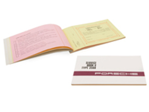 Folleto de servicio en inglés. Porsche 356B - WKD49052000