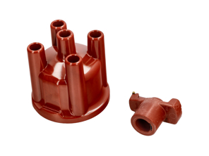 Distributor cap and rotor arm kit. Porsche 924 1977-85 - 055905225B, 113905207C - 1234332300, 1235522056