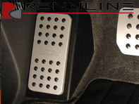 Rennline Dead Pedal ASPETTO DI FABBRICA. Porsche 955/957 Caienna - P57, P57