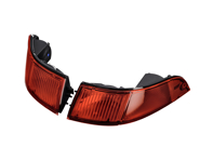 Indicator units rear, Red lens. Porsche 993 Set of 2  (ref: 99363140301, 99363140401) - 99363140301, 99363140401