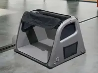 Coffre à bagages Porsche pour chiens - large (jusqu'à 40 kg) - 9Y0044892, 9Y0044891
