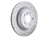 Brake disc rotor SPORT COAT Z, FRONT. Porsche 971.1 / 971.2 / 976 Panamera (OE Part No. 971615301L / 971615302L) - 460.4506.52, 971615302L, 971615301F, 971615302F, 460.4507.52, 971615301L
