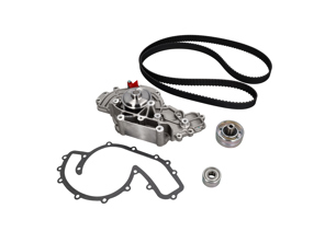 Kit courroie et poulie de pompe à eau. Porsche 928 4.5LS 4.7L 1977-82 - 92810515700, 92810551212, 92810557100, 92810601522, 92810613406
