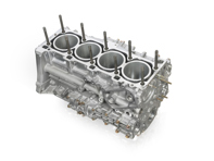 Cárter sin pistones. Porsche 968 3.0L - 94410096300