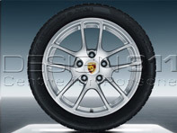 18' Cayman Alufelgen & Winterreifen Original Porsche für 981 Boxster / 981 Cayman - 98104460025, 98104460026, 98104460005, 98104460006