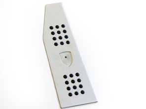 Rennline Aluminium Dead Pedal Rubber Grip. Porsche 991 / 981 / 991.2 / 718 - A14.3P62102, A143P62102