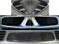 Front bumper radiator and side vent wire mesh kit Porsche 718 S