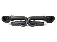 High flow crossover barcode exhaust system. Porsche 992 Carrera BBi Autosport - 992251053A, 992298019A - bbi.992.202.0001, BBI9922020001