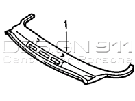 Scuttle-Panel. Porsche 911 78-85 - 91150308742GRV, 90150305740, 90150305741, 91150308740, 91150308742, 91150308760, 91150308840, 91150308841