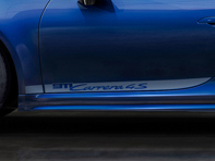 Model logo on side, 911 CARRERA 4. Porsche 992 (911) - 99204482027, 99204482027041, 99204482027V04, 9920448202724K, 9920448202784A