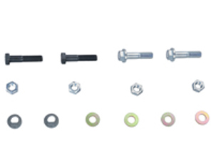 Schraubensatz für Federbeine Vorderachse. Porsche 924 / 944 / 968 - 1123, 94434317500, 90008205802, 171407265, N0221414