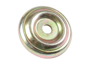 Unterlegscheibe für Gummilager, Getriebe, unten, verzinkter Stahl. Porsche 914 - 91437523700 - 1632450100