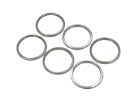 Anello di tenuta scarico per scambiatori di calore. (set di 6) Porsche 964 / 993 - 99311119500, 71-24953-30, 712495330 - 416-506