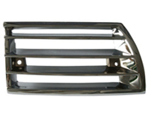 Grille de klaxon en plastique finition Chrome. Porsche 911/912 69-73 - 90155943127, 90155943227 - PS5221C, PS5222C, 9112743-02, 911274-02, 1684500476, 1684500486
