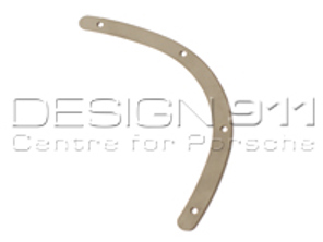 Partie d'angle pour joint de capot avant. Porsche 356 - 64451191100