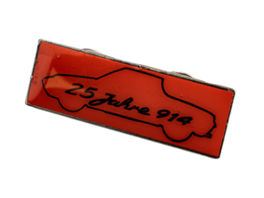 Pin Badge '25 Jahre 914' Rojo