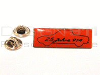 Pin Badge '25 Jahre 914' Red