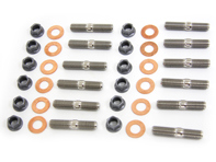 Titanium exhaust head stud kit. Porsche 911 / 930 Turbo (L 45mm) - 99906223902, 99908400201/2, 99908400201, 99906223903 - SL-TI-122