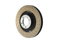 Disco freno anteriore, leggero, forato, 408x36 mm. Porsche 992.1 Carrera GTS / Turbo - 992615301T, 992615302T - PFL49215, PFR49216