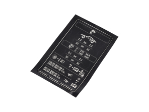 Tyre pressure decal. Porsche 718 Cayman - 982010000E
