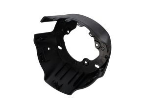 Lenkradrückseite, schwarz. Porsche 958 - 95B419798D5Q0, 95B419798D