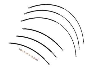 Einspritzleitungssatz. Porsche 911 1974-80 - 91111009311, 91111009313, 91111009312, 91111009314