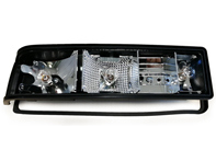 Alloggiamento indicatore posteriore. Porsche 914 specifica europea - 91463140413, 91463140313, P16914/D, P16914/S