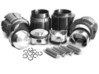 Big Bore biral cylinder and JE forged piston kit 'Low Comp' 83.5mm. Porsche 356C / 912 - 0081183CJE, 008 11 83C JE