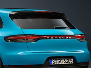 Umrüstsatz für die Heckklappe für Macan MKI – Standardbeleuchtung mit silbernem PORSCHE-Schriftzug - 95B827041BYGRV, 95B04490500