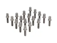 Auspuffkrümmerschraube aus Titan M8x27 für Porsche 996 / 997 / 991 Turbo / GT2 / GT3 - 99907358901, 90037822701, 90037813100