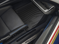 Alfombrillas de goma, volante a la derecha, “911 Dakar Design”. Porsche 911 (992) DAKAR - 992044894