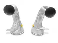 Sportauspuffkatalysator Löschrohre Porsche 992 Carrera und Carrera S mit GPF