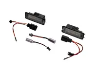 Number plate light with LED'S for Porsche - 99763162001, 99763162002, 99763162003, 99763162002LED, 99763162003LED