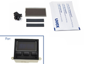 Kit de réparation LCD pour horloge numérique. Porsche 944 / 968CS - 1097, 94464121300, 94464191300
