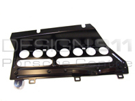 Sicherung-Rack-Platte. Porsche 911 1974-89 - 91161219700