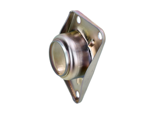 Veerplaat / torsiestangafdekking. Porsche 911 1965-89 - 90133315300 - 1652250200, 39313