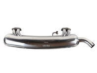 Exhaust muffler / silencer rear box. Porsche 912E 1976 - 92311101304, 1620613100, 92.410S - 1620613100