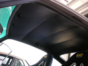 Roof head lining coupe, Black. Porsche 911 1965-89 / 964 - 91155505515, 91155505515700, 91155505515600, 91155505515500, 91155505515400