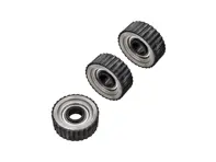 Jeu de 3 bagues de roulement de tube de couple Porsche 964 C4 / 993 C4 - 96442101221, 964421012X, 964421012AX