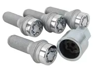 Abschließbarer Radschraubensatz für Porsche 991 / 997 / 996 / Boxster / Cayman / Macan - 28044