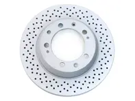 Rotor de disque de frein, arrière. Couche standard Z. Porsche 993 (OE Part No 99335204102) - 460.1522.20, 99335204102 - 460.1522.20