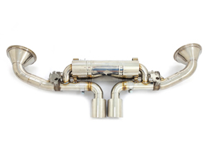 Silenciador de escape deportivo Valvetronic en Titanio para Porsche 992 GT3 - Designtek - 9GT251052F, 9GT251052D, 9GT251052H