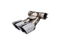 Auspuff Sportendrohre SILBER. Porsche 981 Boxster / 981C Cayman - 98104420010, 98104420110