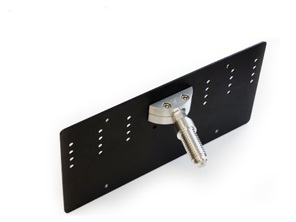 Ricevitore gancio traino Rennline - Supporto targa ricavato dal pieno. Porsche Panamera - E1070.117