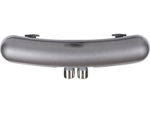 Auspuffendschalldämpfer / Schalldämpfer-Heckkasten . Porsche 911 1964-73 2 IN / 2 OUT 76mm Auslass - 1620610000, 92.520DUAL, 92520DUAL, 91111102500, 91111102505, 91111102501 - 92.520DUAL, 1620610000