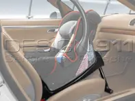 Porsche Baby Car SEAT BASE ISOFIX pour siège auto bébé - 95504480286, 95504480295, 95504480595, 95504480597
