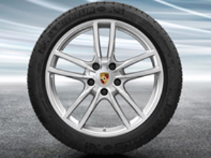 20' Cayenne Sport Alloy Wheels & Winter Tyres Original Porsche - 9Y0044600C, 9Y0044610C