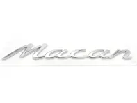 MACAN - Chrome rear badge for Porsche 95B.2 Macan / 95B.3 Macan - 95B853675F
